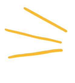 trois traits jaune
