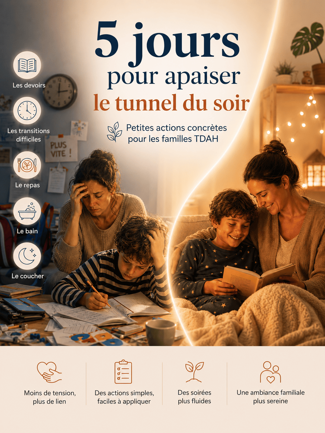 Bonjour TDAH est un atelier pour permettre aux parents de poser toutes leurs questions 