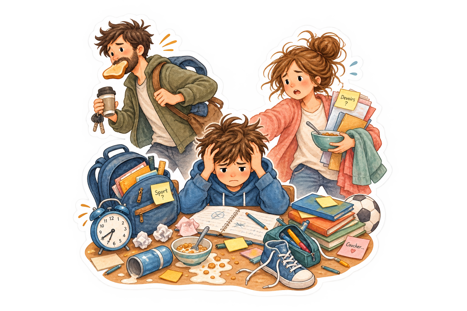 Bonjour TDAH est un atelier pour permettre aux parents de poser toutes leurs questions 